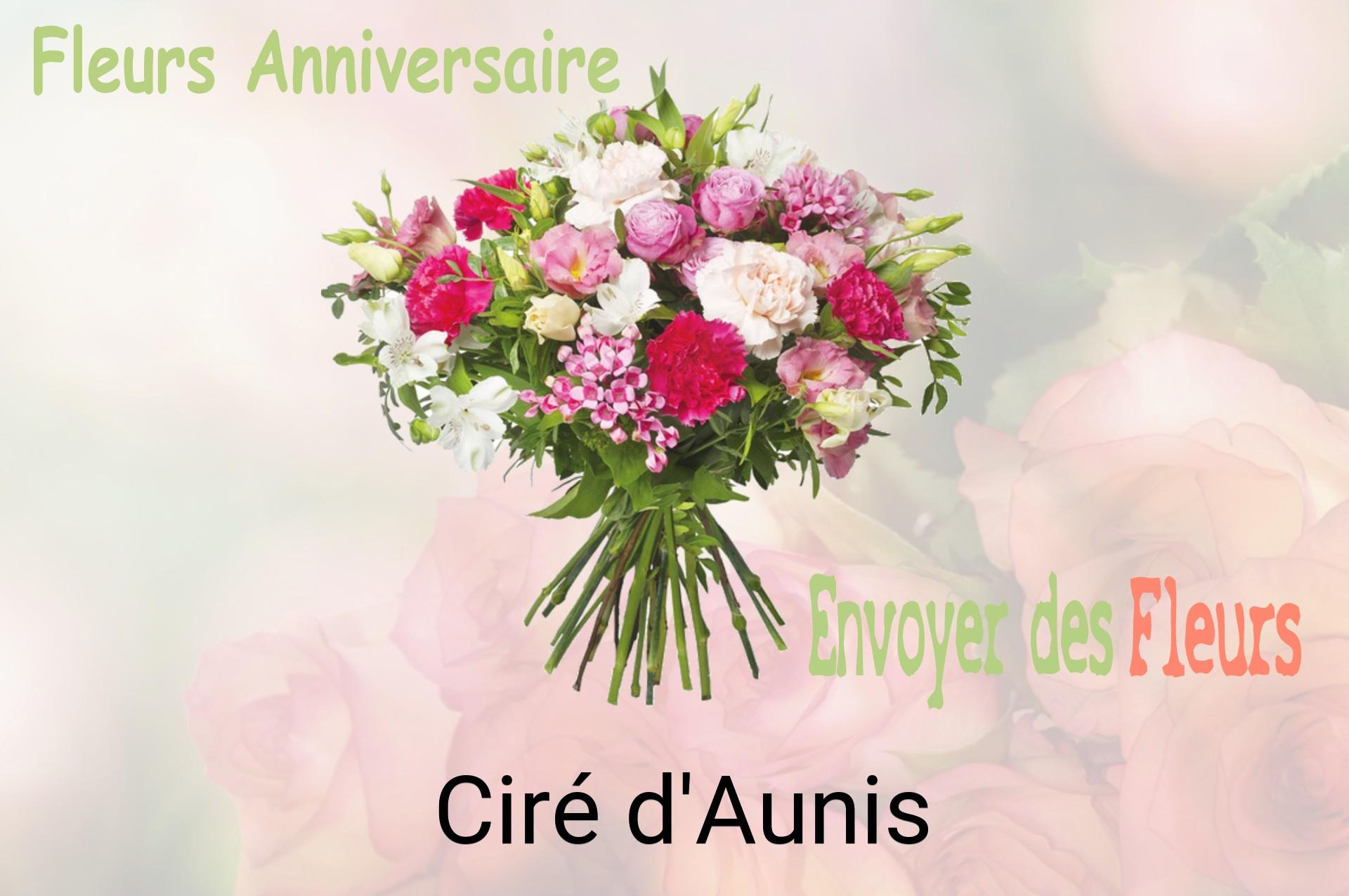 Bouquet de fleurs d’anniversaire livré à Ciré-d'Aunis